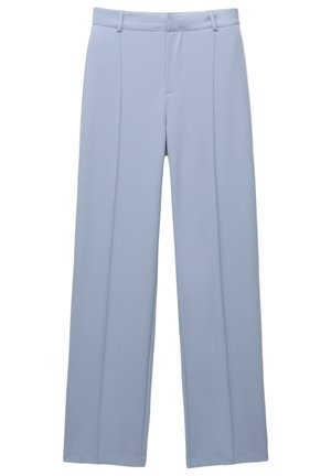 PULL&BEAR SEAMED - Trousers - light blue
