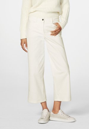 Trousers - wollweiß