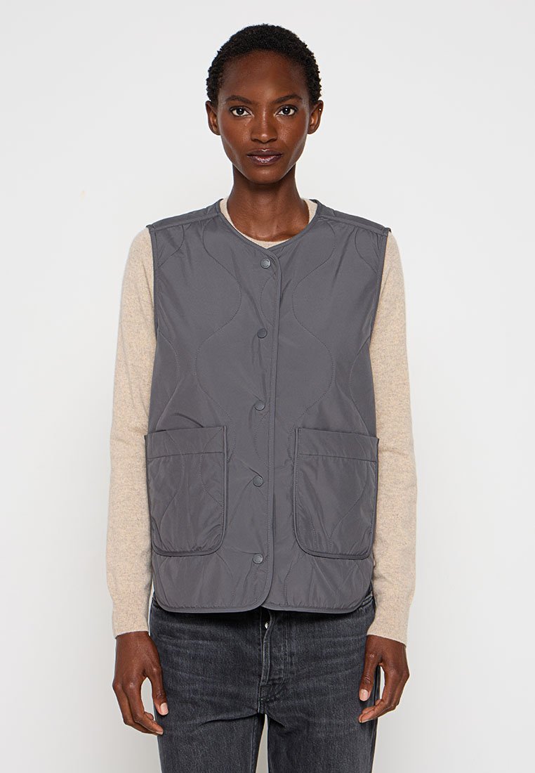 Samsøe Samsøe Bodywarmer grijs