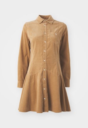Polo Ralph Lauren SHIRT DRESS - Paitamekko - tan