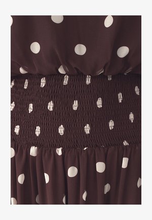 ST MRLO, FARLEY - Vestido largo - chocolate spot