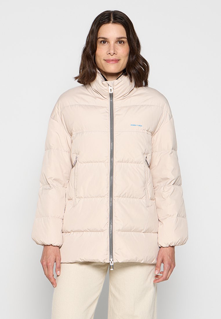Bimba Y Lola Gewatteerde jas beige