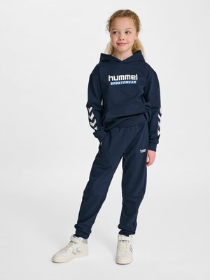 Hummel JR REGULAR ADJ WAIST - Pantalon de survêtement - dress blues