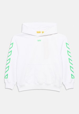 OFF-WHITE, DIAG HOODIE UNISEX - Суитшърт с качулка - white