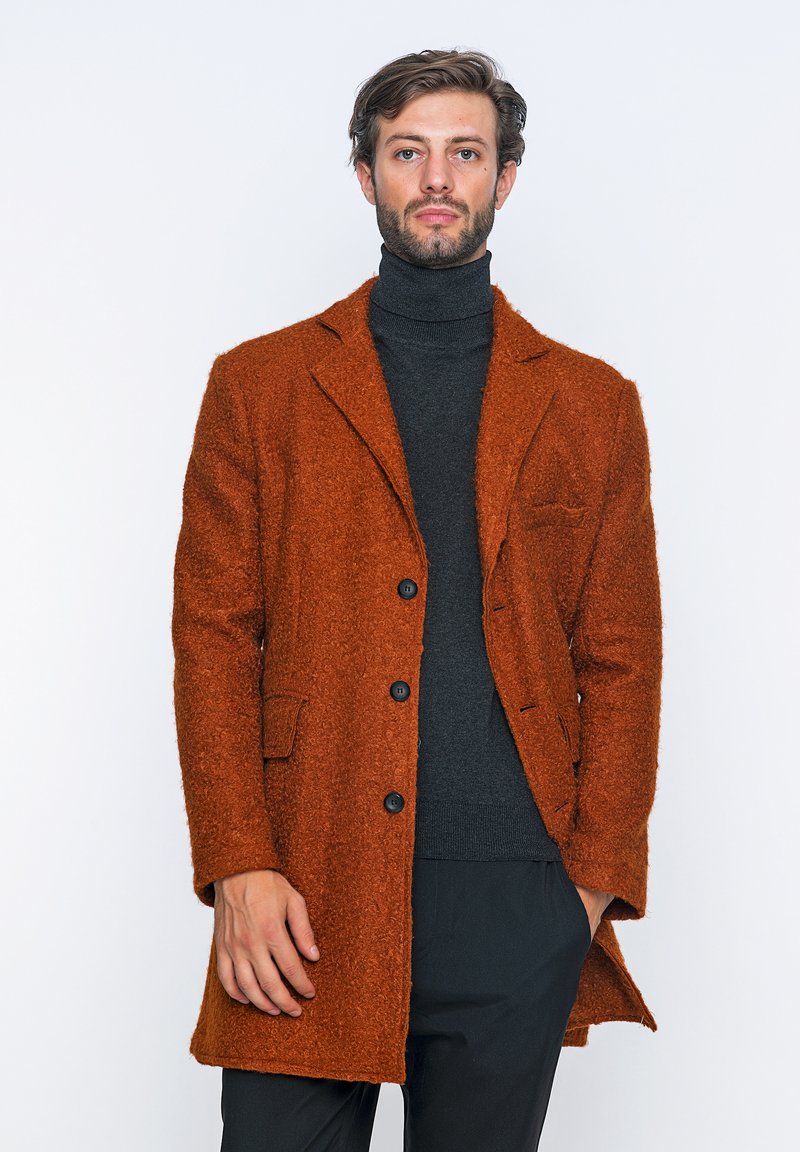 Herren Trenchcoats | Giorgio Di Mare Kurzmantel brick/orange - IV62978 Herren Trenchcoats | Giorgio Di Mare Kurzmantel brick/orange - IV62978