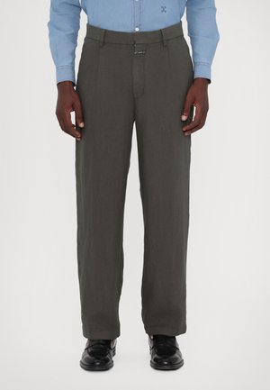 BLOMBERG WIDE - Pantalon classique - pepper grey