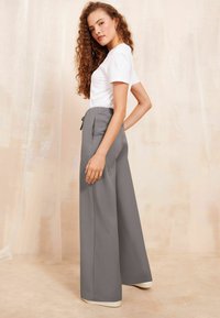 Friends Like These WIDE LEG DRAWSTRING  WAIST  - Nohavice - grey