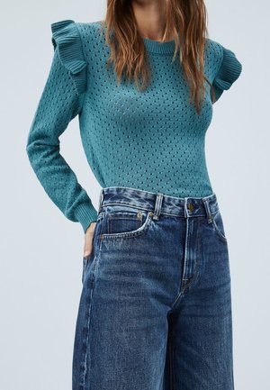 Pullover - turquoise