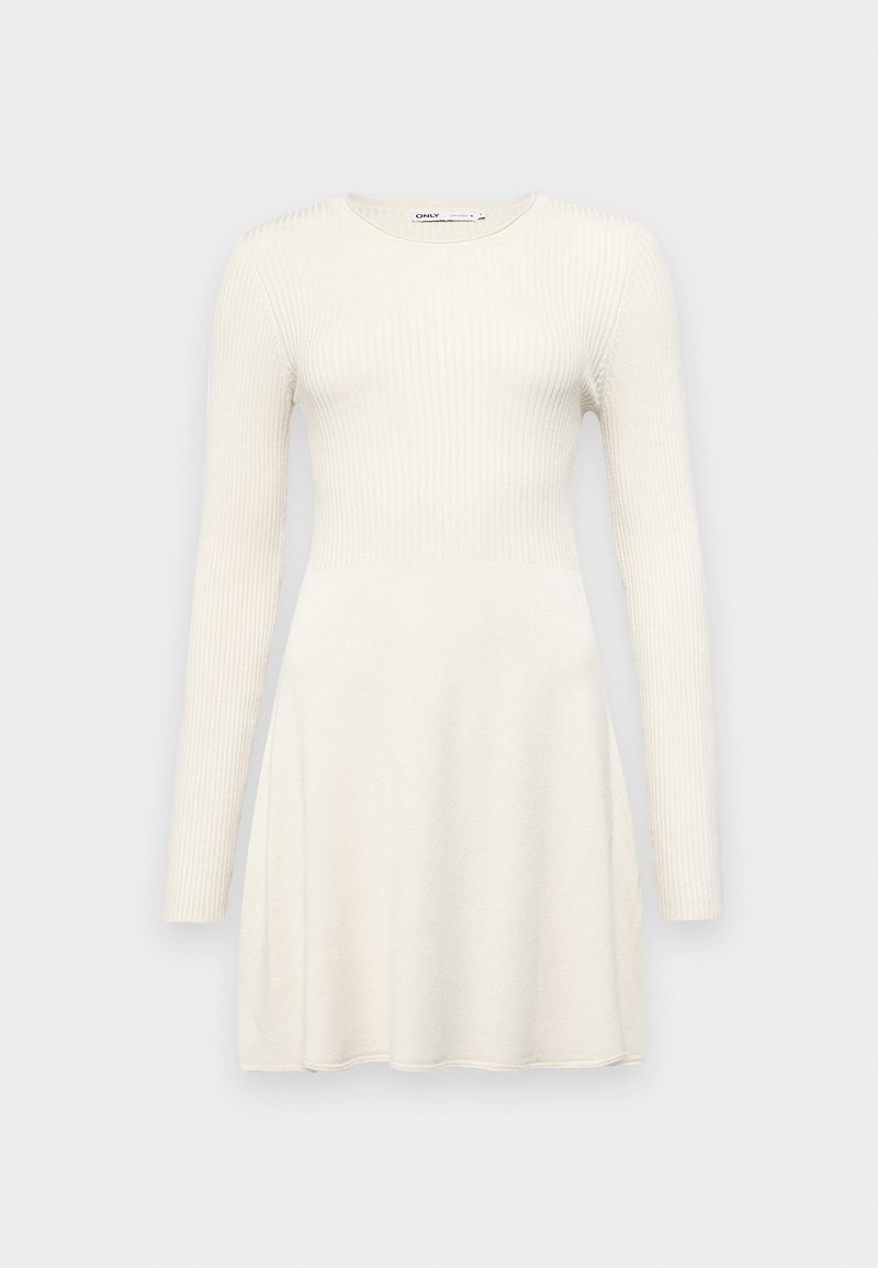 Only Gebreide jurk crème Only Gebreide jurk crème
