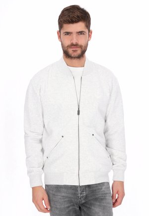 Sweatjakke - offwhite melange