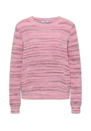 Cecil, PULLOVER MIT RUNDHALS UND SPACE-DYE-OPTIK - Jumper - flame red