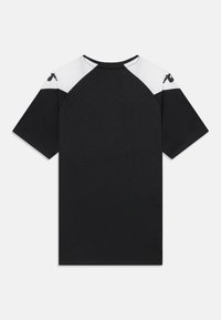 Kappa LORETO UNISEX - Sporta krekli - black/white