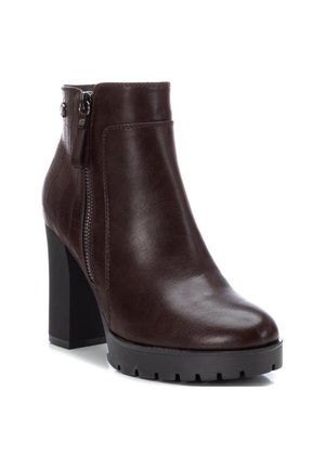 Botines de tacón - brown