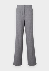 VMESTHER STRAIGHT PANT - Pantalon classique - medium grey melange