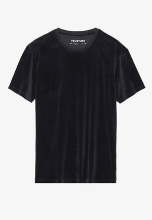 YOURTURN TEE UNISEX - Osnovna majica kratkih rukava - black