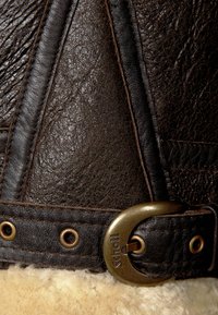Schott Giacca di pelle - dark brown