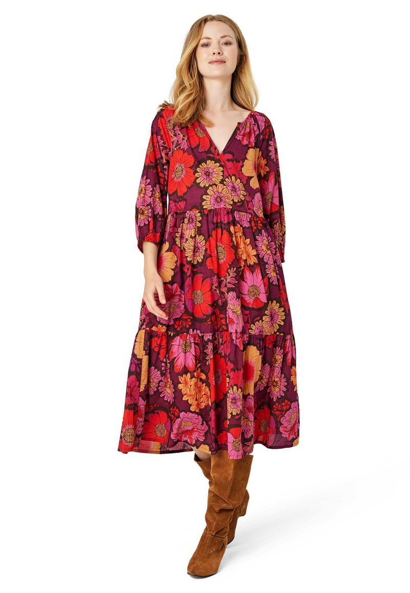 Noa Noa CAROLINA - Dnevna haljina - print red pink