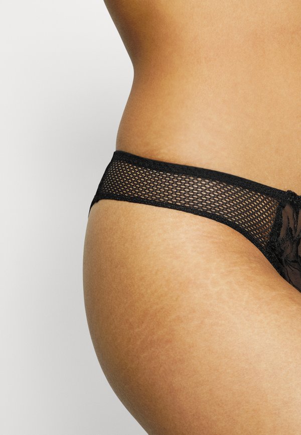 FLEURS TANGA - Thong - schwarz2