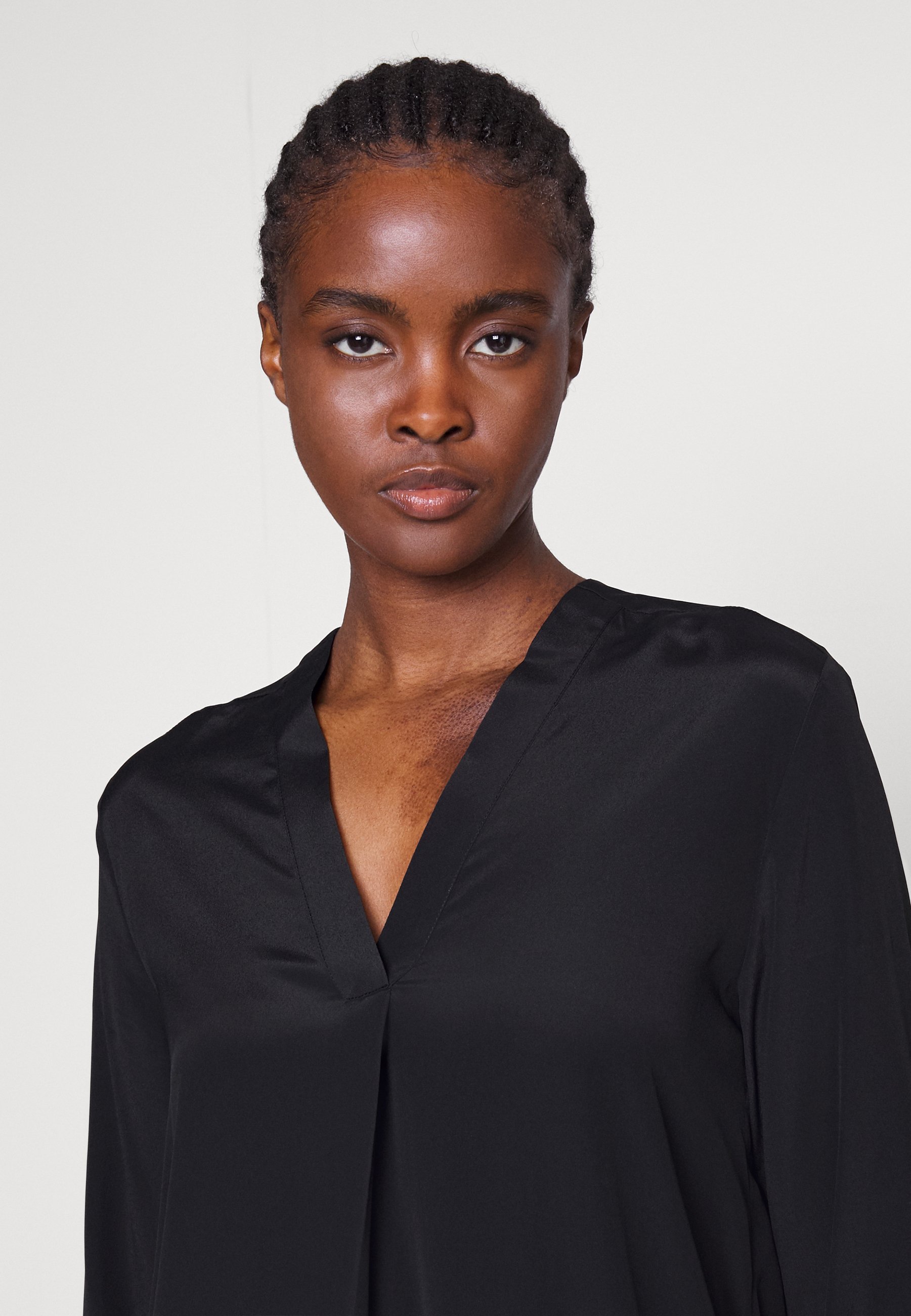 売れ筋商品|||タイガー オブ スウェーデン シャツ レディース トップス KASIA  - Blouse - black Tiger of Sweden KASIA - Blouse - black - Zalando.co.uk