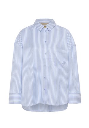 Culture, CUMANGA OVERSIZE SHIRT - Chemisier - blue white stripe