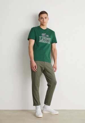Lacoste UNISEX - Camiseta estampada - vert