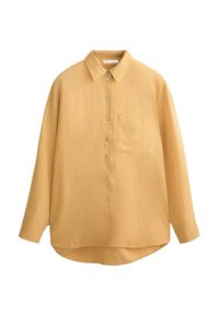 LONG-SLEEVED - Skjortebluser - mottled yellow