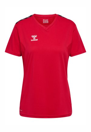 AUTHENTIC - Sport T-shirt - true red