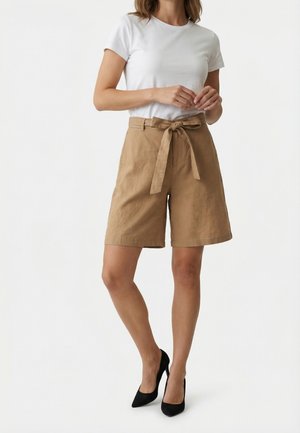 SUN VALLEY OXIE . - Shorts - beige