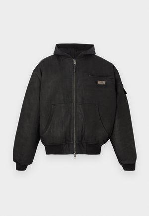 CITY PLATED JACKET - Veste d'hiver - black