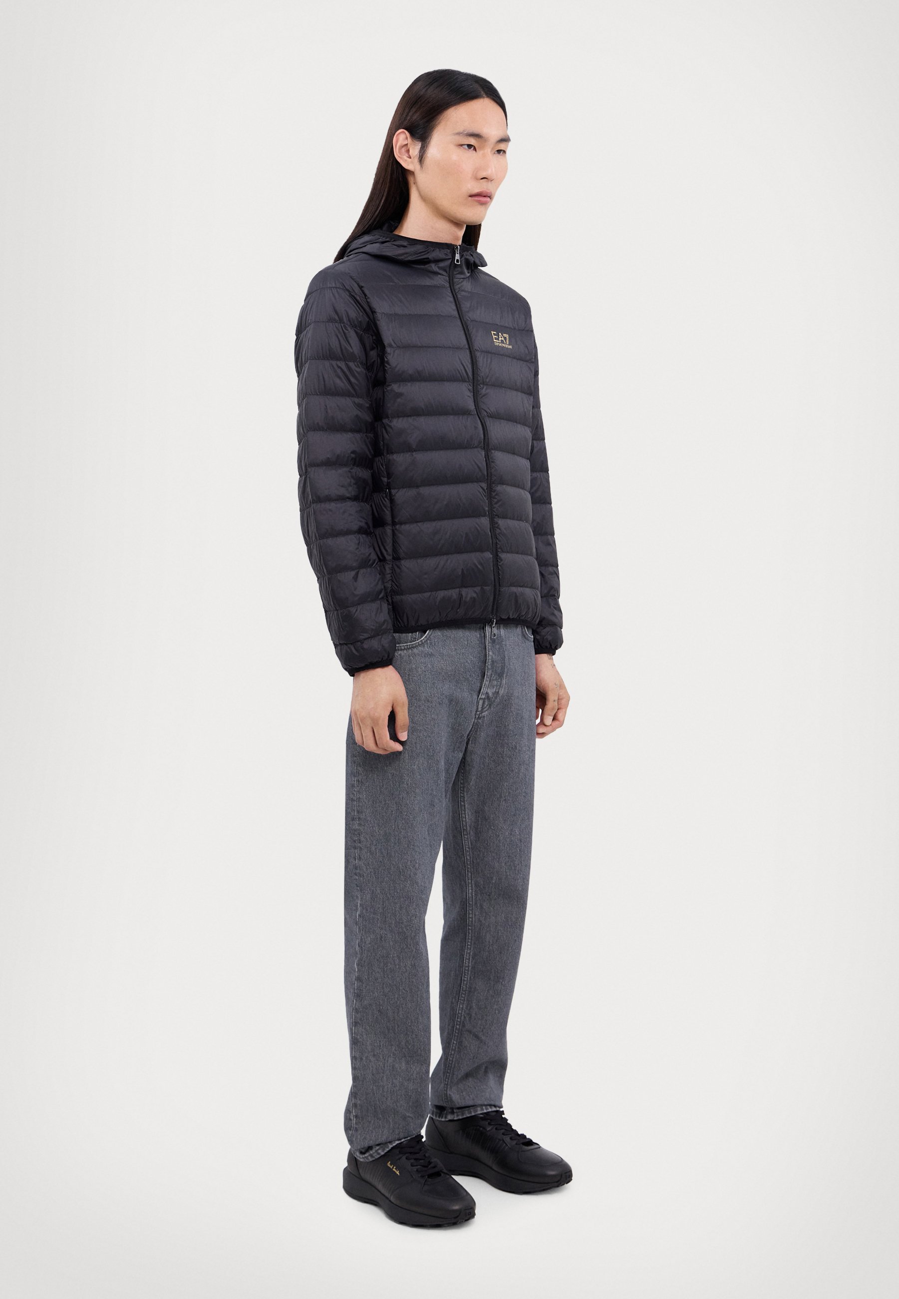 EA7 Emporio Armani TRAIN CORE - Jachetă cu puf - black/negru