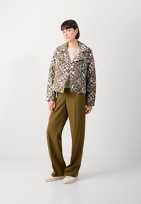 Scotch & Soda QUILTED BIKER JACKET - Lett jakke - multicolor