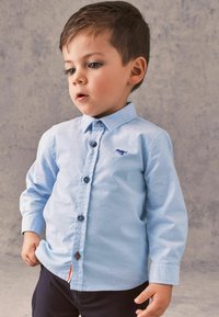 Next LONG SLEEVE TRIMMED OXFORD - Krekls - blue