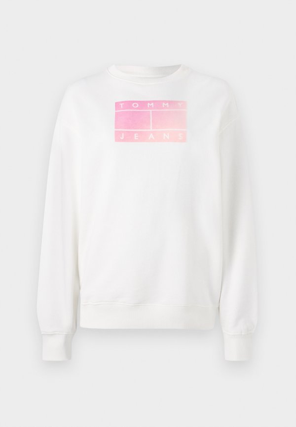 GRADIENT FLAG CREW - Sweatshirt - ecru2