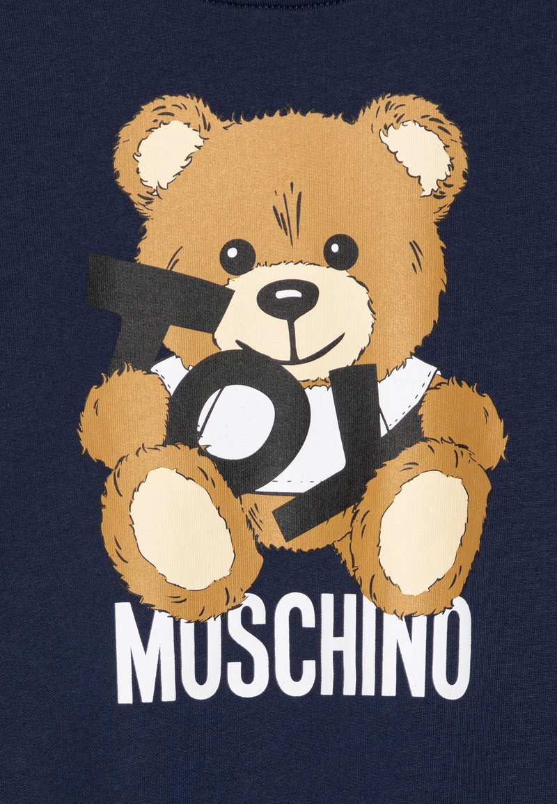 MOSCHINO UNISEX Sudadera blu navy/azul marino