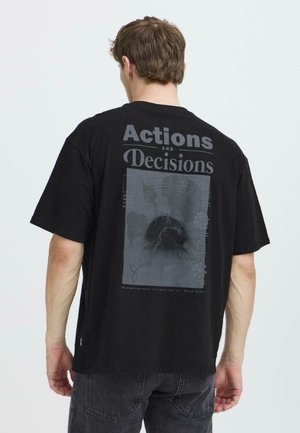 Blend BHBAKO - Print T-shirt - black
