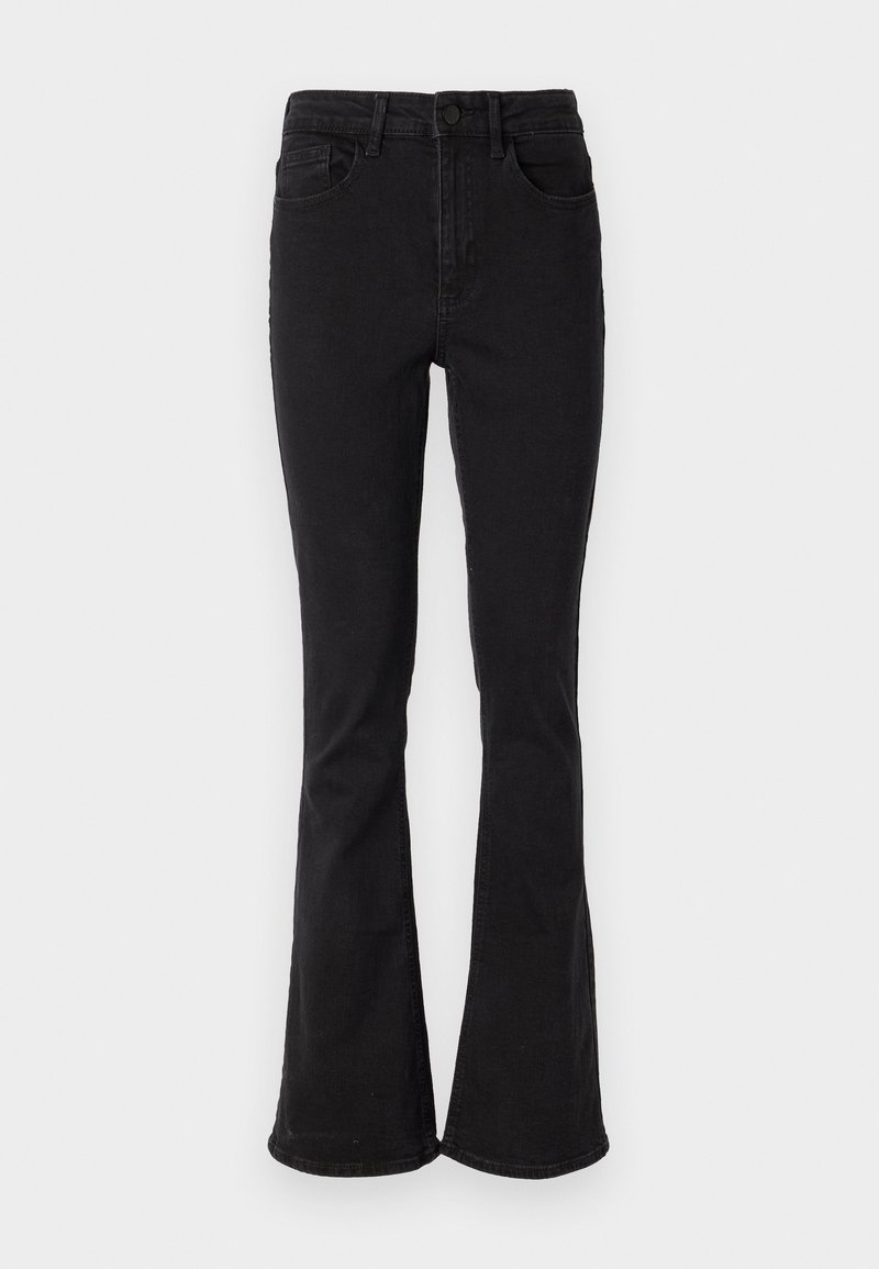 Vila Bootcut jeans zwart denim/blackdenim Vila Bootcut jeans zwart denim/blackdenim