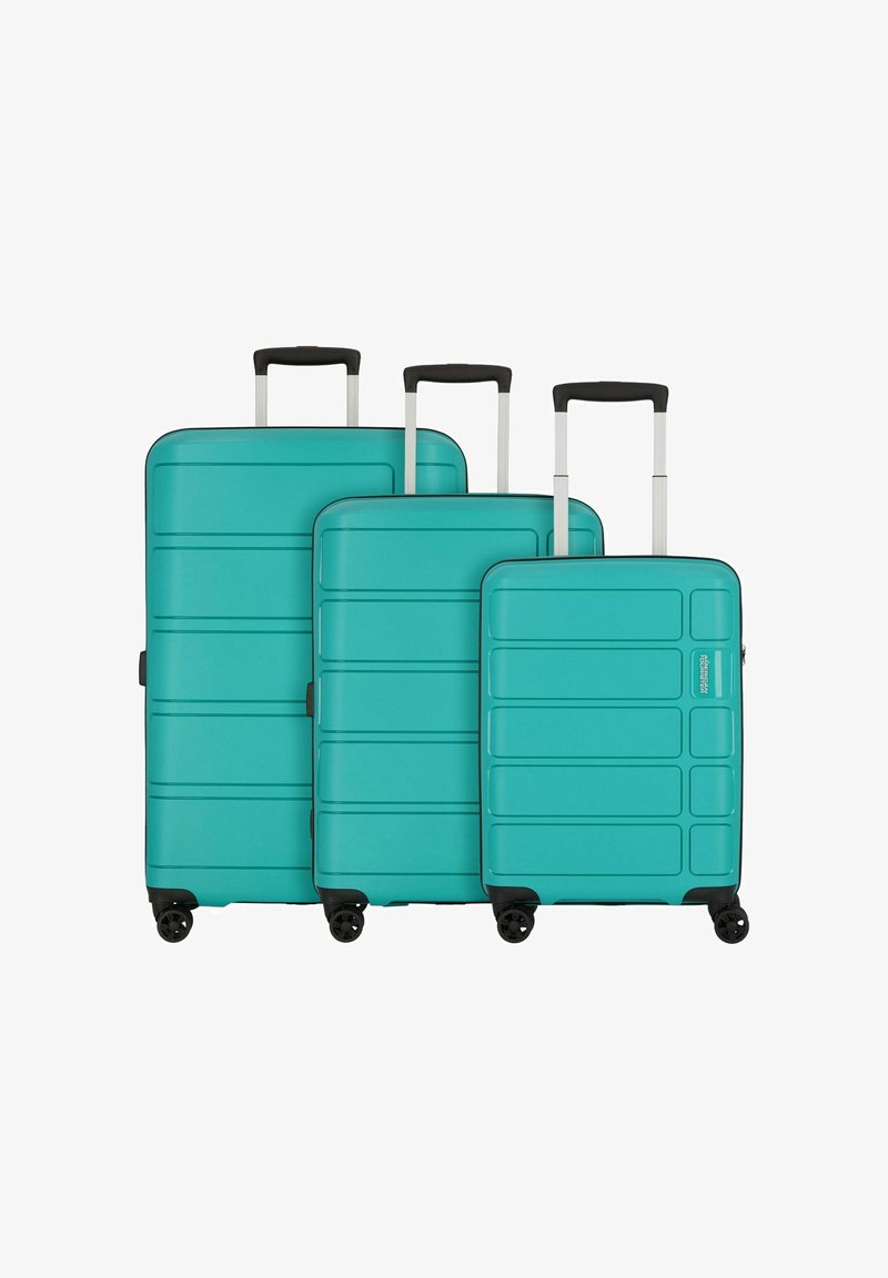 American Tourister SUMMER SPLASH ROLLEN 3-TEILIG - Juego de maletas - jade green