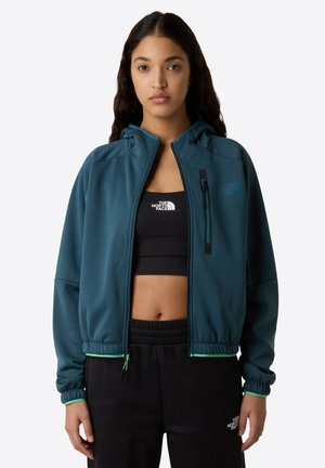 The North Face W MOUNTAIN ATHLETICS FLEECE FULL ZIP JAC - Laufjacke - deep cypress space