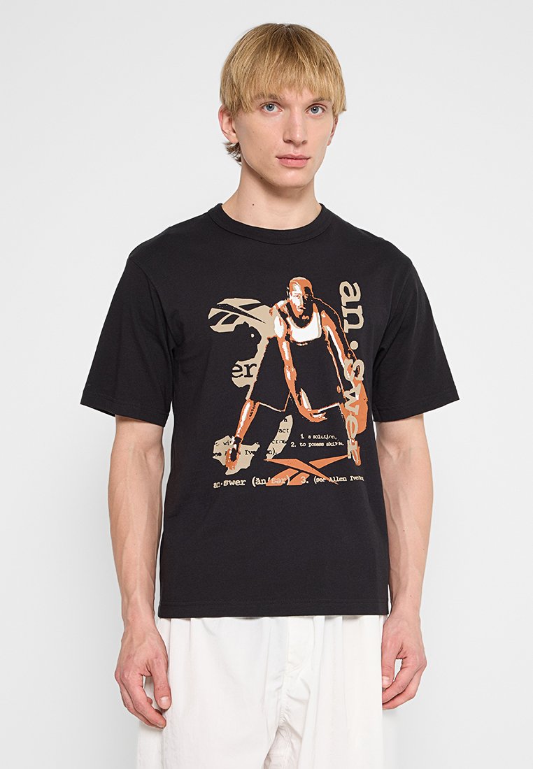 Reebok Classic T-shirt print zwart