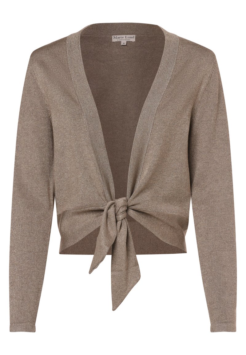 Marie Lund Strickjacke taupe gold/bronze Zalando.de