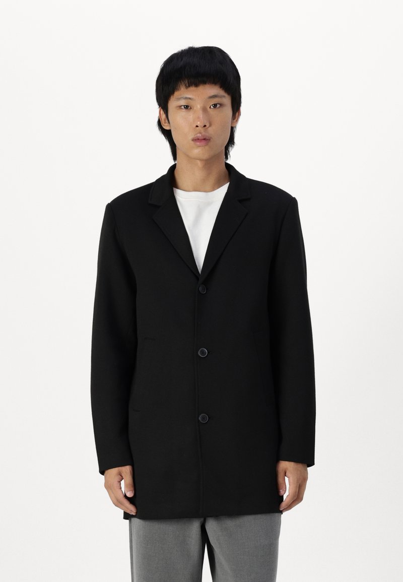 Jack & Jones JJCHUCK COAT - Klasický kabát - black