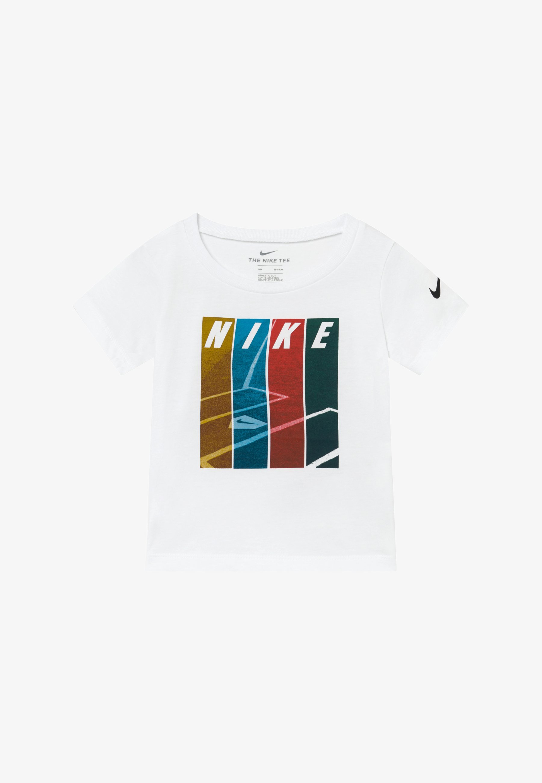 Radioactivo Picasso Viaje Nike Sportswear COLORBLOCK TEE BABY - Camiseta estampada - white/blanco - Zalando.es Radioactivo Picasso Viaje Nike Sportswear COLORBLOCK TEE BABY - Camiseta estampada - white/blanco - Zalando.es