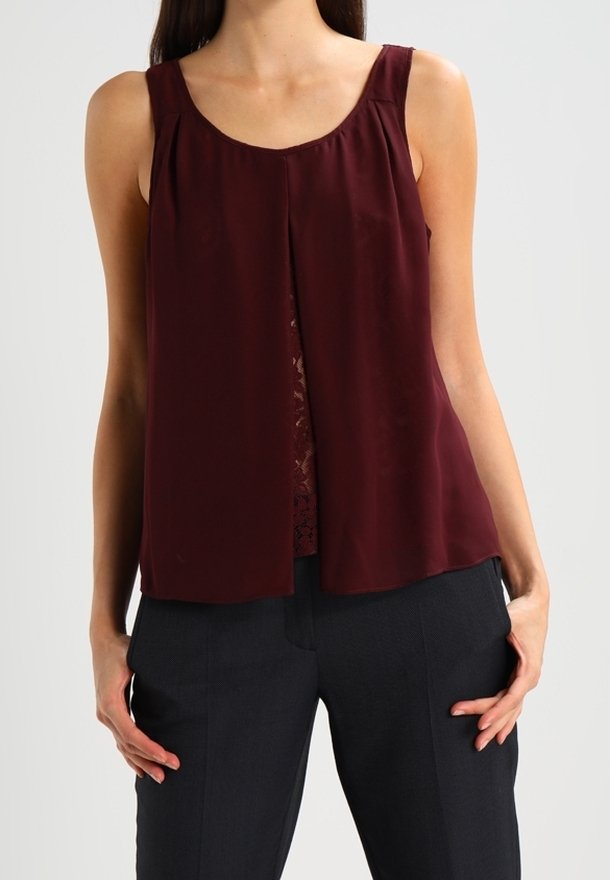 NAF NAF Blouse - bordeaux