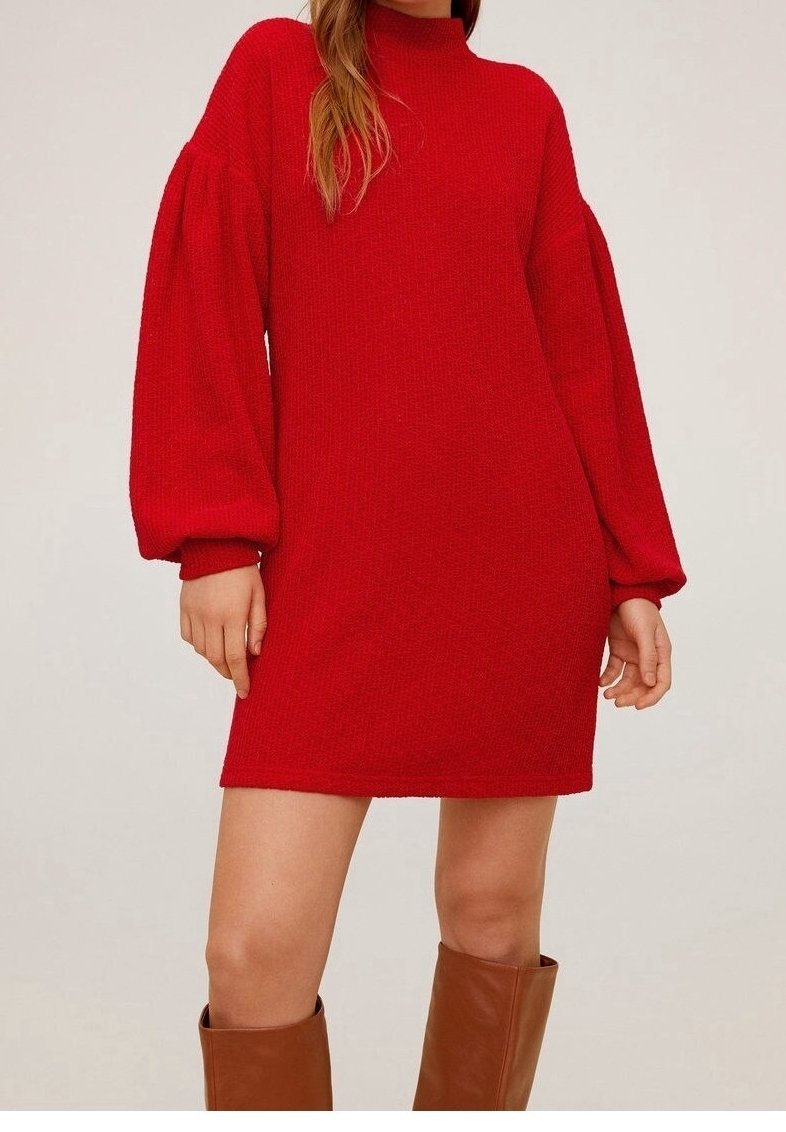 Mango Robe pull - red