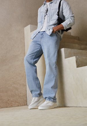 Jeans straight leg - light-blue denim