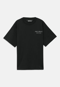 DEER LOGO FLOCK - T-shirt med print - black