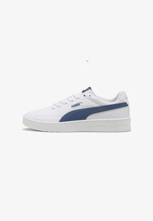 Puma, COURT CLASSIC CLEAN SNEAKERS - Sneaker low - white-dark indigo