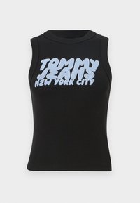 SLIM BUBBLE TANK - Toppi - black