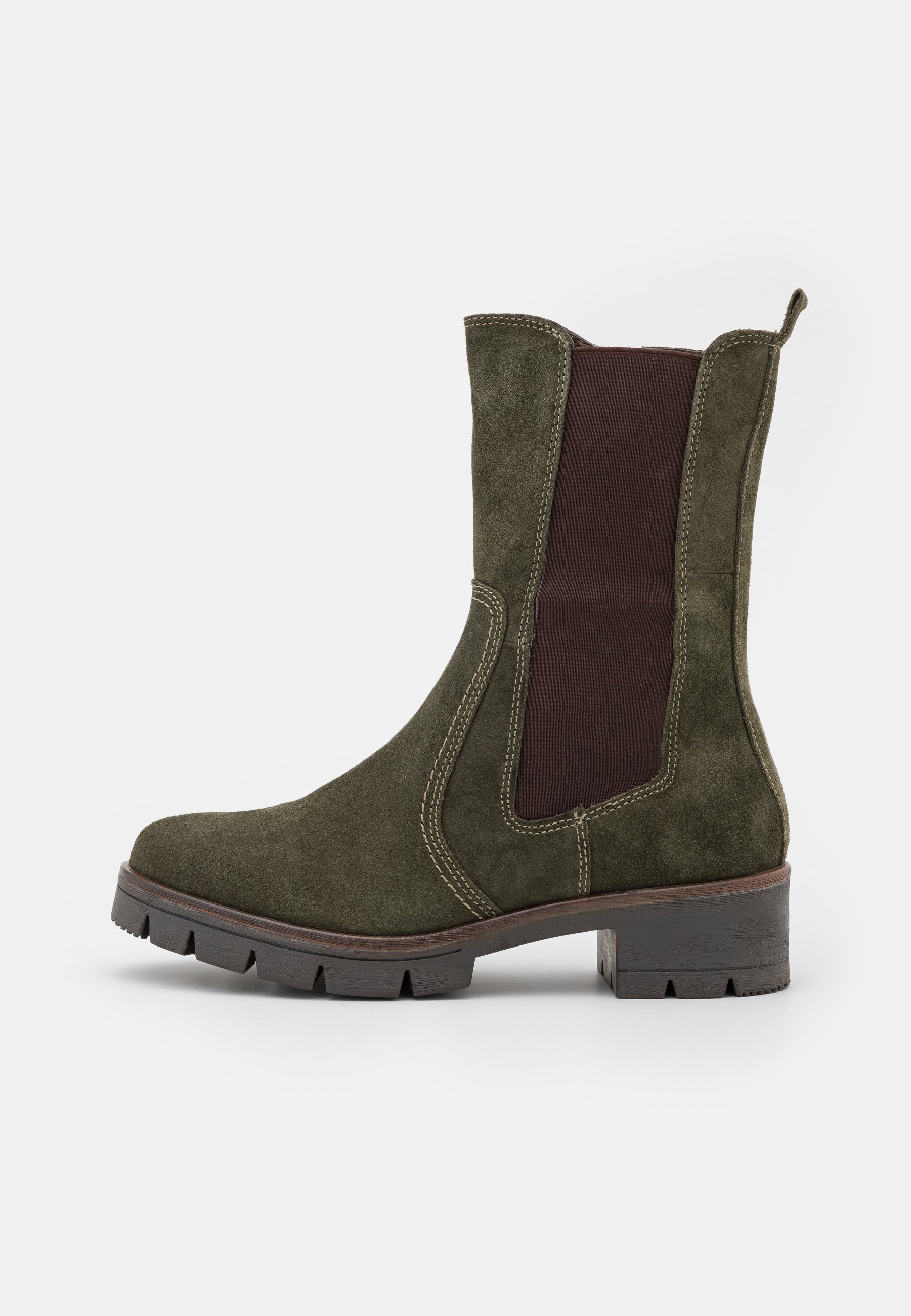 Women Platform boots - khaki Women Platform boots - khaki