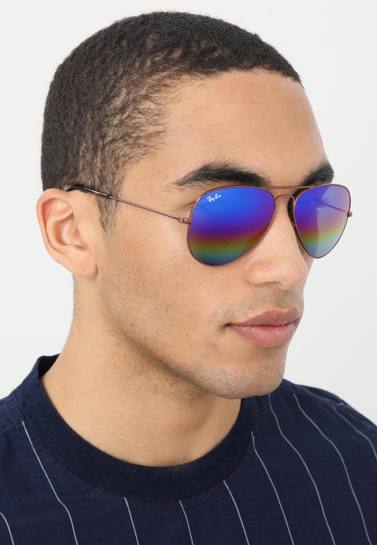 ray ban aviator rainbow